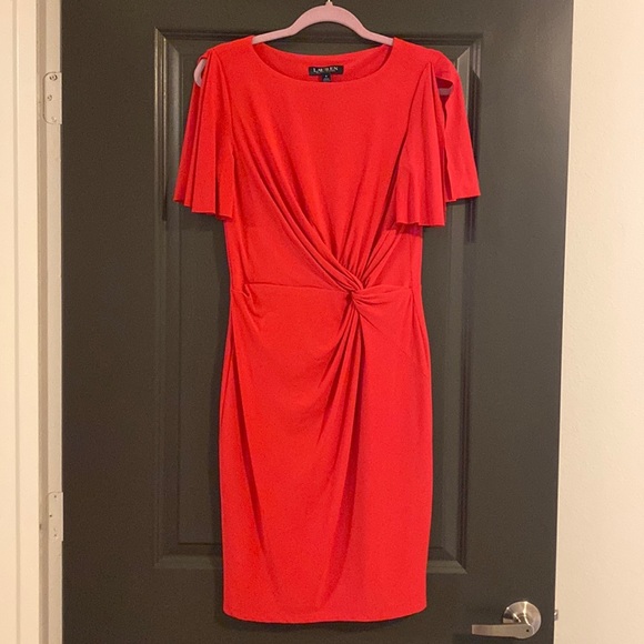 Lauren Ralph Lauren Dresses & Skirts - MOVING SALE - NWOT Cinched Waist Sheath Dress 💄